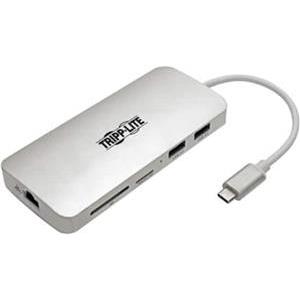 Eaton Tripp Lite USB-C Dock - 4K HDMI, USB 3.2 Gen 1, USB-A/C Hub, GbE, Memory Card, 60W PD Charging
