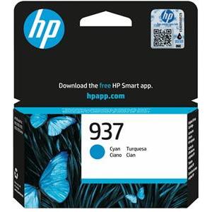 HP 937 Cyan Original Ink Cartridge