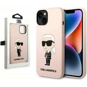 TPU Karl Lagerfeld maska za iPhone 14 KLHCP14SSNIKBCP
