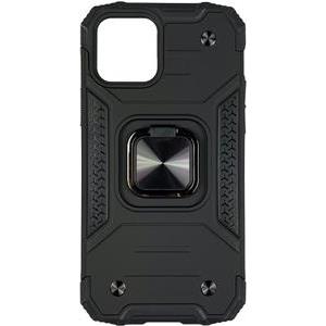 MM TPU IPHONE 15 PLUS - ANTI-SHOCK WITH RING II crna