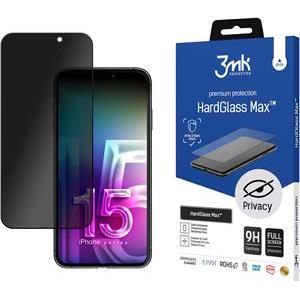 3mk HardGlass Max Privacy Black do Apple iPhone 15 Pro