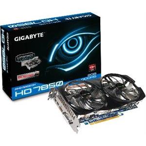 Grafička kartica Gigabyte HD7850 OC, 2GB GDDR5, HDMI, DVI, DP