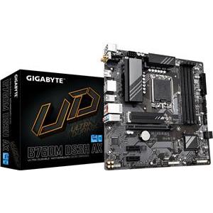 GIGABYTE B760M DS3H AX, DDR5, SATA3, USB3.2Gen2, DP, WiFi 6E, LGA1700 mATX