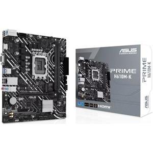 ASUMB-ASUS PRIME H610M-K, DDR5, SATA3, HDMI, USB3.2Gen1, LGA1700 mATX