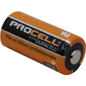 Duracell Batterie Procell - CR123A Lithium 10er Karton