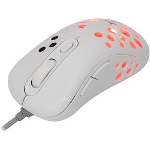 WHITE SHARK RGB gaming miš GM-5013 AZRAEL bijeli 12.800dpi