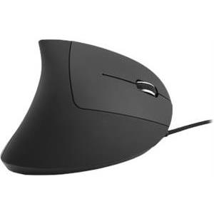MediaRange mouse USB 2.0 Vertical right-handed, black
