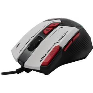 BARACUDA RGB gaming miš BGM-042 MANTA bijeli 12.800dpi