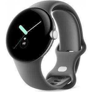 Pametni sat Google Pixel Watch 41mm (LTE) Polished Silver / Charcoal