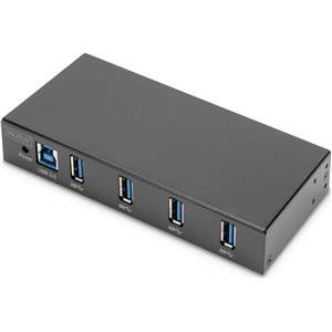 USB Hub Digitus 4-Port USB 3.0 Hub, Industrial