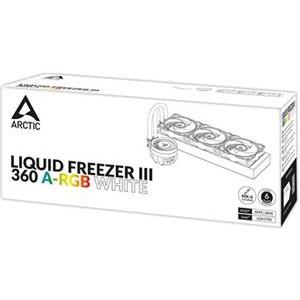 Cooler water cooling Arctic Liquid Freezer III 360 A-RGB White