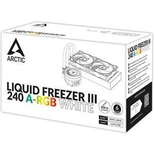 Cooler water cooling Arctic Liquid Freezer III 240 A-RGB White