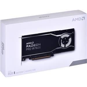 AMD Radeon Pro W7600 8GB GDDR6, 4x DisplayPort 2.1, 130W, PCI Gen4 x8