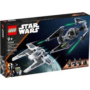 LEGO STAR WARS 75348 MANDALORIAN FANG FIGHTER VS TIE INTERCEPTOR