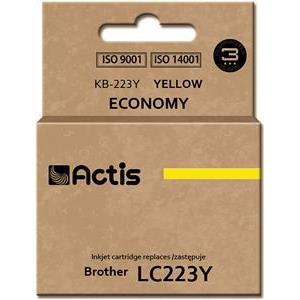 Actis KB-223Y ink (replacement for Brother LC223Y; Standard; 10 ml; yellow)