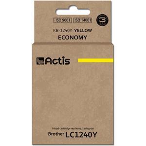 Actis KB-1240Y ink (replacement for Brother LC1240Y/LC1220Y; Standard; 19 ml; yellow)