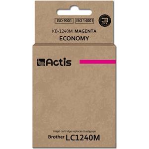 Actis KB-1240M ink for Brother printer; Brother LC1240M/LC1220M replacement; Standard; 19 ml; magenta.