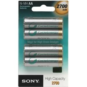 Sony punjive AA baterije 2700 mAh, 4kom