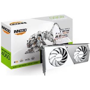 Inno3D GeForce RTX 4060 TWIN X2 OC WHITE - graphics card - GeForce RTX 4060 - 8 GB - white