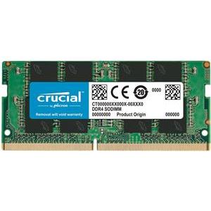 Crucial - DDR4 - module - 16 GB - SO-DIMM 260-pin - 3200 MHz / PC4-25600 - unbuffered - TAA Compliant