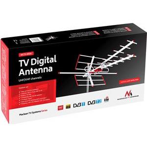 Maclean TV Sytems MCTV-855A Full HD Standard Terrestrial TV Outdoor Directional Antenna DVB-T/T2 H.265 HEVC