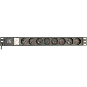 Gembird EG-PDU-014-FC14 power distribution unit (PDU) 8 AC outlet(s) 1U Black