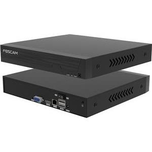 Network video recorder FOSCAM FN9108H 8-channel 5MP NVR Black