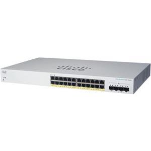 Cisco CBS220-24P-4X Managed L2 Gigabit Ethernet (10/100/1000) Power over Ethernet (PoE) White