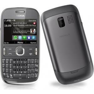 Mobitel Nokia Asha 302 Dark grey