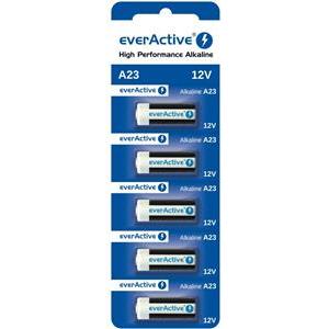 Alkaline batteries everActive A23 12V - blister 5 pcs