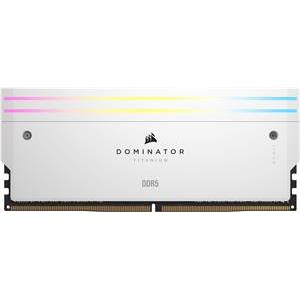 CORSAIR RAM Dominator Titanium RGB - 96 GB (2 x 48 GB Kit) - DDR5 6400 DIMM CL32