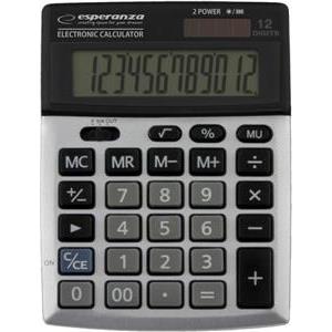 xlyne ECL102 calculator Desktop Basic Black, Silver