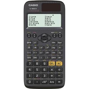 CASIO SCIENTIFIC CALCULATOR FX-85CEX, 379 FUNCTIONS, 77X166MM, BLACK