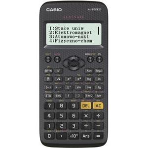 CASIO CALCULATOR SCIENTIFIC FX 82CEX BLACK, 12-DIGIT DISPLAY