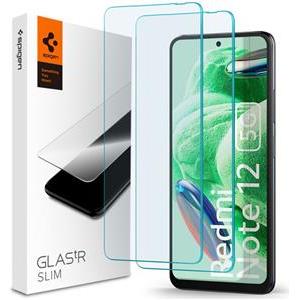 Spigen Glass tR Slim, zaštitno staklo za ekran telefona, 2 kom - Xiaomi Redmi Note 12 5G/POCO X5 5G (AGL06048)