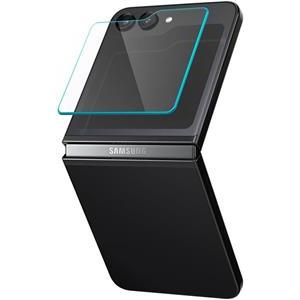 Spigen Glass tR EZ Fit, Transparency, zaštitno staklo za ekran telefona, 2 kom + okvir za instalaciju - Samsung Galaxy Z Flip5 (AGL06525)