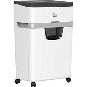 HP ONESHRED 12MC shredder, micro cut, P-5, 12 cards, 25l, light grey