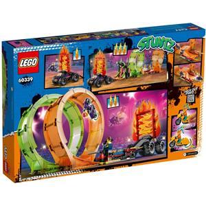 LEGO CITY 60339 DOUBLE LOOP STUNT ARENA