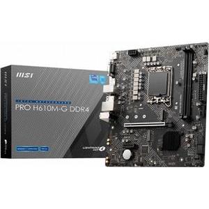 MSI Mainboard PRO H610M-G DDR5 - Micro ATX - LGA 1700 - Intel H610