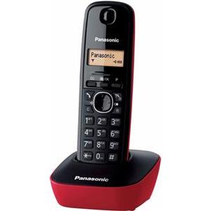 Bežični telefon Panasonic KX-TG1611FXR crveni