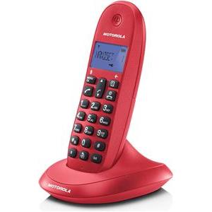 MOTOROLA DECT TELEFON C1001LB+ tamno crvena