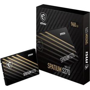 MSI SPATIUM S270 SATA 2.5 960GB internal solid state drive 2.5