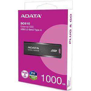 ADATA SC610 USB flash drive 1 TB USB Type-A 3.2 Gen 2 (3.1 Gen 2) Black