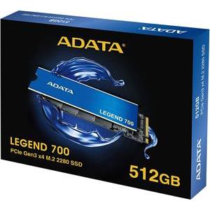 ADATA LEGEND 700 M.2 512 GB PCI Express 3.0 3D NAND NVMe