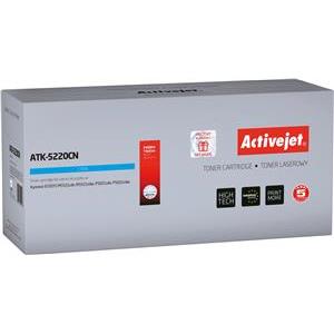Activejet ATK-5220CN toner for Kyocera printer; Kyocera TK-5220C replacement; Supreme; 1200 pages; cyan