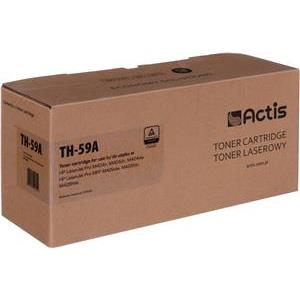 Actis TH-59A Toner Cartridge (replacement for HP CF259A; Supreme; 3000 pages; black). With a chip. We recommend disabling the printer software update, the new update may cause problems with the toner 