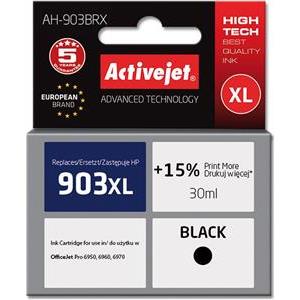 Activejet AH-903BRX ink (replacement for HP 903XL T6M15AE; Premium; 30 ml; black)