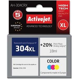 Activejet AH-304CRX ink (replacement for HP 304XL N9K07AE; Premium; 18 ml; color)