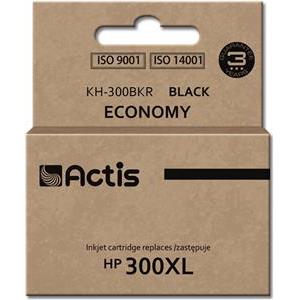 Actis KH-300BKR Ink Cartridge (replacement for HP 300XL CC641EE; Standard; 15 ml; black)
