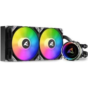 Sharkoon Wasserkühlung S80 RGB 2 Lüfter 240mm schwarz